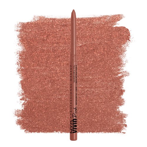 NYX Professional Makeup - VIVID Rich Mechanical Liner - Automatyczna kredka do oczu - Wodoodporna - 0,28 g - 10 Spicy Pearl 