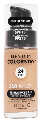 REVLON - COLORSTAY™ FOUNDATION - Foundation for combination and oily skin - SPF15 - 30 ml - 260 - LIGHT HONEY