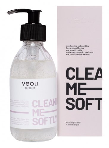 Veoli Botanica - Cleaning Me Softly - Moisturizing and soothing face wash gel - 190 ml