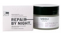 Veoli Botanica - Repair By Night - Krem do twarzy na noc z ochroną lipidową 