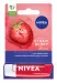 Nivea - STRAWBERRY SHINE - 24h Moisture Lip Balm - Pielęgnująca pomadka do ust - Truskawka - 4,8 g