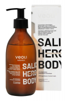 Veoli Botanica - Salic Hero Body - Oczyszczająco złuszczający żel do mycia ciała z 2% kwasem salicylowym i sokiem z aloesu - 280 ml
