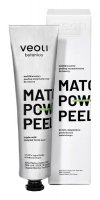 Veoli Botanica - Matcha Power Peel - Multikwasowy peeling enzymatyczny do twarzy z 10% AHA i BHA - 75 ml