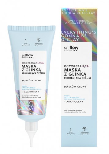 So!Flow - Purifying Mask with Clay - Reducing sebum - 100 ml