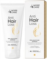 More4Care - ANTI HAIR LOSS - Specjalistyczny szampon do włosów wypadających, osłabionych i łamliwych - 200 ml 