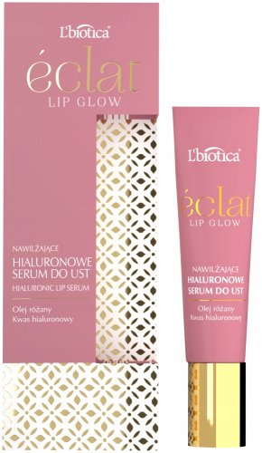 L'biotica - Eclat - Lip Glow - Moisturizing lip serum with rose oil - 15 ml