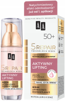 AA - 5 REPAIR 50+ Aktywny Lifting - Liftingująco-rozświetlające serum do twarzy, szyi i dekoltu - 35 ml 