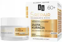AA - 5 REPAIR 60+ Technologia Wieku - Złota Kuracja - Krem przeciwzmarszczkowy na dzień - 50 ml 