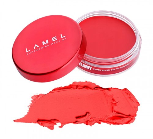 LAMEL - FLAMY - Fever Blush - Creamy face blush - 7 g - 402 Flash