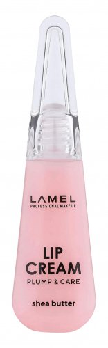 LAMEL - LIP CREAM PLUMP & CARE - 6 ml - 401 Milky Rose