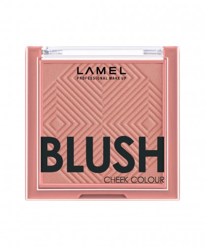 LAMEL - Blush Cheek Colour - Matowy róż do twarzy - 3,8 g  - 405 PINK 