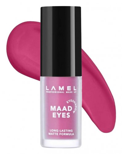 LAMEL - Maad Eyes Eyeshadow - Płynny cień do powiek - 5,2 ml - 406 Oasis