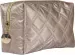 Inter-Vion - Gold, quilted cosmetic bag like a pencil case - Gold & Black - 418 023 
