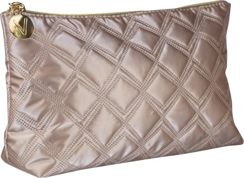 Inter-Vion - Gold, quilted cosmetic bag - Gold & Black - 418 024 