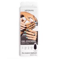 NeoNail - Gel Stickers Easy On - The Simplest Manicure - Hybrid nail polish in a sticker - 20 pieces 