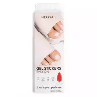NeoNail - Gel Stickers Easy On - The Simplest Pedicure - Hybrid nail polish in a sticker - 32 pieces 