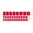 NeoNail - Gel Stickers Easy On - The Simplest Pedicure - Lakier hybrydowy w naklejce - 32 sztuk  - P 03