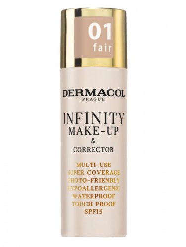 Dermacol - Infinity Make-Up & Corrector SPF15 - Waterproof - 20 g