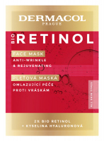 Dermacol - BIO RETINOL - Anti-Wrinkle & Rejuvenating Face Mask - Maseczka do twarzy z bio retinolem - 2x8 ml