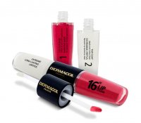 Dermacol - 16H Lip Colour - Extreme Long-Lasting Lipstick - Długotrwała dwufazowa pomadka do ust i błyszczyk 2w1 - 2x4 ml