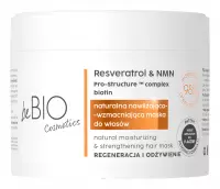 beBIO - LONGEVITY - Natural Moisturizing & Strengthening Hair Mask - Regeneration and nourishment - 250 ml