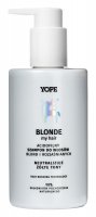 YOPE - BLONDE MY HAIR - Acidophilic shampoo for blonde and bleached hair - Neutralizes yellow tones - 300 ml