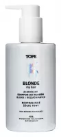 YOPE - BLONDE MY HAIR - Acidophilic shampoo for blonde and bleached hair - Neutralizes yellow tones - 300 ml