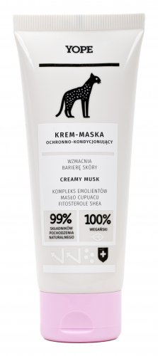 YOPE - Protective and conditioning hand cream-mask - Creamy Musk - 50 ml