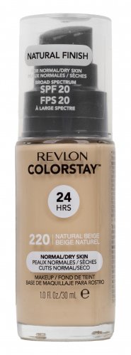 REVLON - COLORSTAY™ FOUNDATION- Longwear Makeup for Normal/Dry Skin SPF 20 - 30 ml - 220 - NATURAL BEIGE