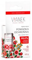 VIANEK - Regenerating protective lipstick with extract of raspberry seed oil