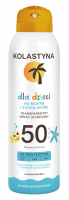 KOLASTYNA - Dla dzieci - Transparentny spray ochronny na mokrą i suchą skórę - SPF50 - 150 ml  