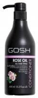 GOSH - ROSE OIL - CONDITIONER - Odżywka do włosów z olejkiem różanym - 450 ml