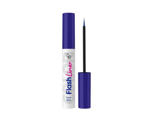 Golden Rose - Flash Liner Colored Eyeliner - Kolorowy eyeliner w pędzelku - 3,5 ml  - 104 Royal Blue 