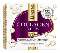 Lirene - COLLAGEN GLOW - 70+ - Przeciwzmarszczkowy krem naprawczy do twarzy - Dzień/Noc - 50 ml