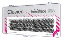 Clavier - BeVshape - Fishtail Eyelashes - Tufts of eyelashes - Swallows - Curl B - 14 mm - 14 mm