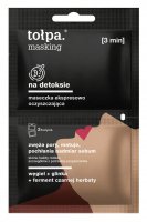 Tołpa - MASKING - Na detoksie - Maseczka ekspresowo oczyszczająca - 2 x 5 ml