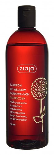 ZIAJA - Sunflower shampoo for colored hair - 500 ml