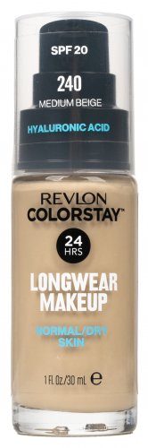 REVLON - COLORSTAY™ FOUNDATION- Longwear Makeup for Normal/Dry Skin SPF 20 - 30 ml - 240 Medium Beige