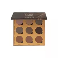 DESSI - Sharp Your Eyebrows by Aleksandra Kaj - Magnetyczna paleta 9 cieni do brwi - 16,2 g 