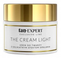 TanExpert - EXCLUSIVE LINE - The Cream Light - Krem do twarzy z delikatnym efektem opalania - 50 g