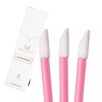 Many Beauty - Velor Applicator - Pink - 50 pieces