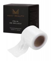 Many Beauty - Transparent foil for permanent makeup, occlusion, lamination and lifting of eyelashes and eyebrows - 42 mm x 200 m