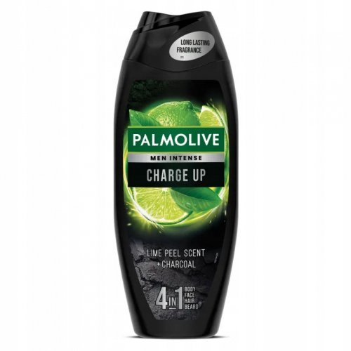 Palmolive - Men Intense - Charge Up - Shower Gel - Żel pod prysznic dla mężczyzn 4w1 - 500 ml  