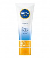 Nivea - SUN - UV FACE - Shine Control - Mattifying protective face cream SPF30 - 50 ml 