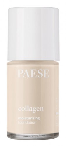 PAESE - COLLAGEN MOISTURIZING FOUNDATION - Kolagenowy podkład nawilżający - SKÓRA SUCHA - 30 ml - 300C PORCELAIN