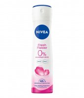 Nivea - Fresh Flower - 48H Dry Protection Anti-Perspirant - Antyperspirant w sprayu dla kobiet - 150 ml