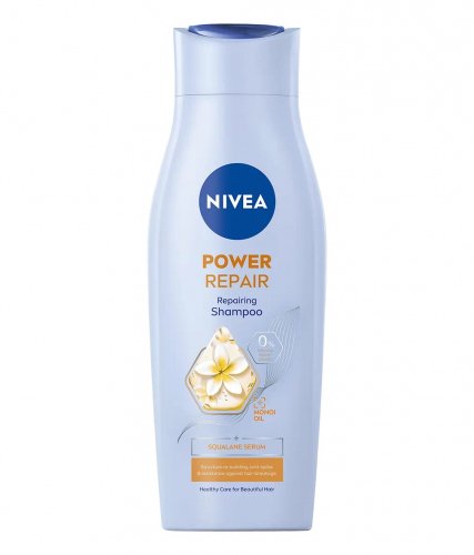Nivea - Power Repair - Repairing Shampoo - Szampon naprawczy do włosów suchych i zniszczonych  - 400 ml