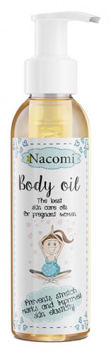 Nacomi - Body Oil - Olejek do pielęgnacji skóry kobiet w ciąży - 150 ml