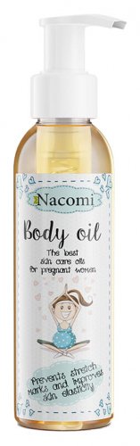 Nacomi - Body Oil - Olejek do pielęgnacji skóry kobiet w ciąży - 130 ml