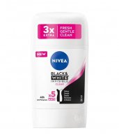 Nivea - Black & White Invisible - Anti-Perspirant - Antyperspirant w sztyfcie dla kobiet - CLEAR - 50 ml 